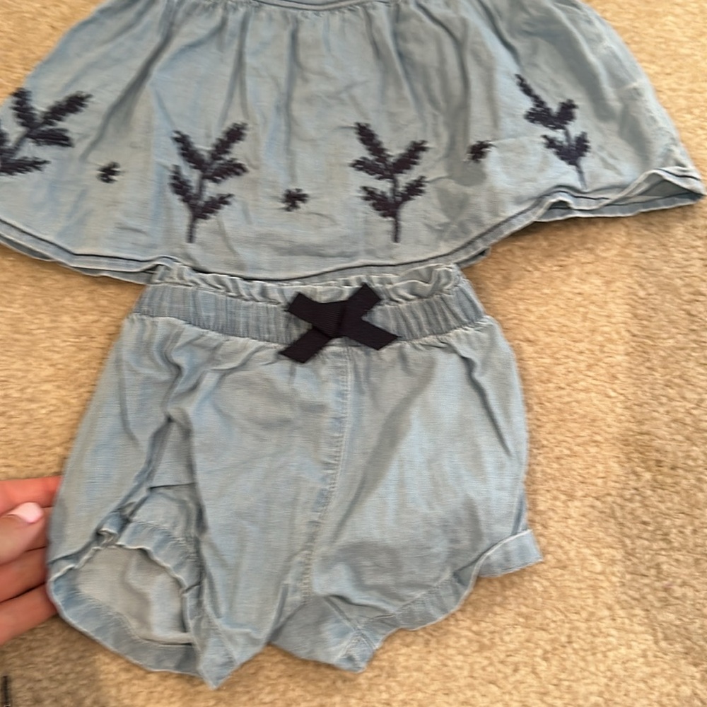 Hatley chambray set - Picture 3 of 3